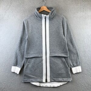 Lululemon Gray Long Sleeve Full Zip Jacket Size 6 Athleisure Athleisure